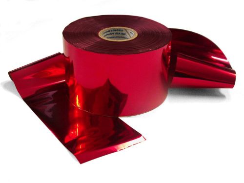 Hot Stamping Foil  Propi Usa , 24&#034; x 1000&#039;, 392 Metallic Red