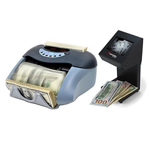 Cassida tiger uv/mg currency counter with cassida 2230 ir counterfeit detector for sale