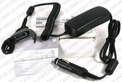 Symbol Motorola MC70 MC75 Car Vehicle Auto Charge Cable Cradle DC 25-70979-01R