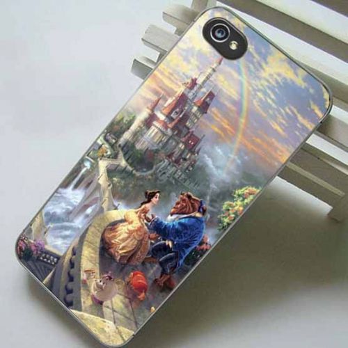 Samsung Galaxy and Iphone Case - Beauty and the Beast Falling in Love Art