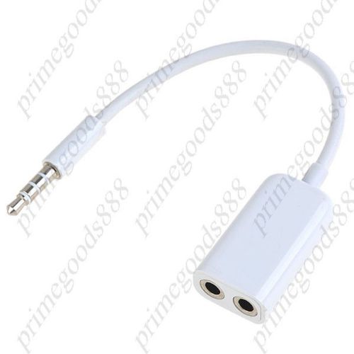 3.5mm Male to Dual Female Stereo Headset  Jack Audio Splitter low price prices