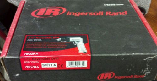 Ingersoll rand  7802ra 3/8&#034; reversible air drill for sale