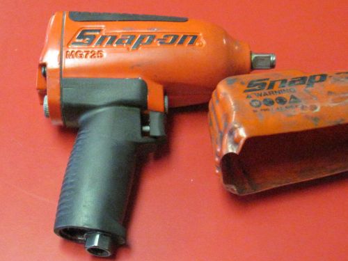 SNAP ON MG725 Impact Wrench Air Heavy Duty Magnesium Standard Anvil, 1/2&#034;