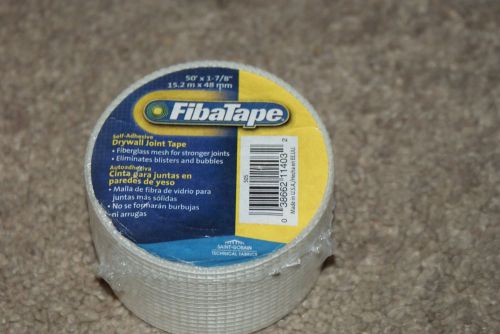 Fibatape 50&#039; x 1-7/8&#034; drywall joint tape 1 roll FREE SHIPPING