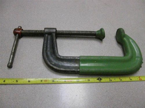 HARGRAVE No 44 FORGED STEEL 6&#034; C CLAMP AIRCRAFT MACHINIST TOOL