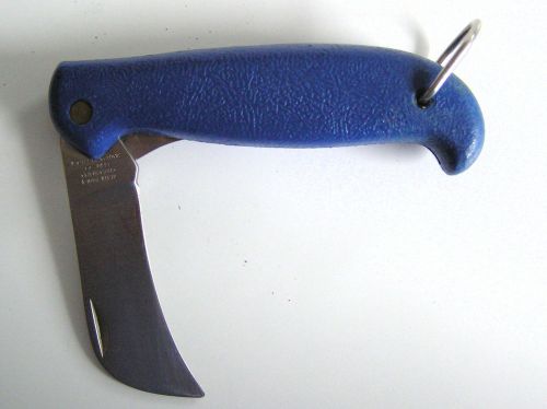 Klein Tools 1880-24 Pocket Knife Slitting Blade Sheffield England SS Lineman