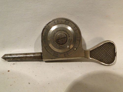 Vintage L.S. STARRETT SPEED INDICATOR Machinists Gauge 1905 Measuring Dial Tool