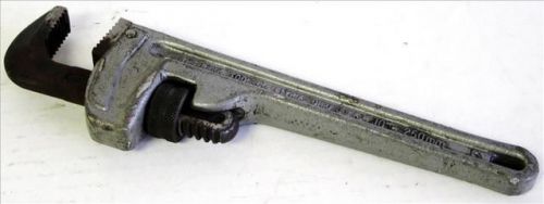 Ridgid tools rigid heavy duty hd 810 aluminum 10&#034; 250mm pipe wrench for sale