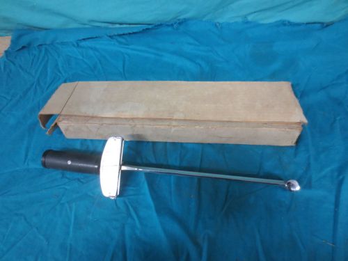 VINTAGE NEW BRITAIN TW50 TORQUE WRENCH 3/8&#034; DRIVE 50LB TORQUE NOS