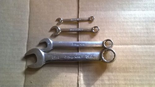 Snap-On wrenchs(lot of 4)