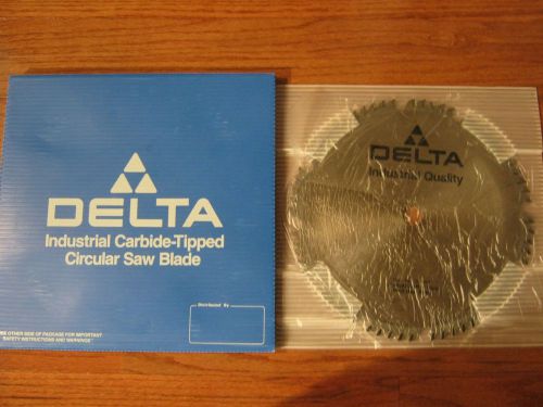 Delta industrial circular saw blade 12&#034; 1&#034; bore for sale