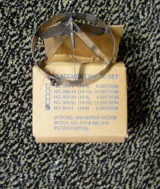 PRINCE CASTLE 6 SECTION BLADE ASSEMBLY PART # 914-1  NEW IN BOX