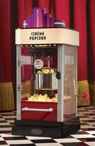NEW  Nostalgia Electrics HKP-200 Hollywood Kettle Popcorn Maker Machine Popper