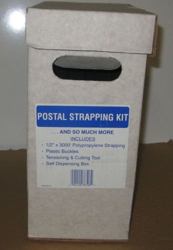 Postal polypropylene strapping kit-3000 ft 150 plastic buckles hand tension tool for sale