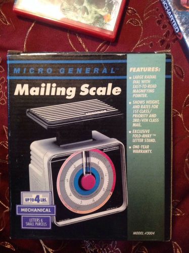 Micro General  Mailing Scale
