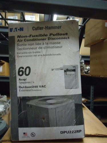 Eaton Cutler Hammer non fusible pullout air-conditioner disconnect