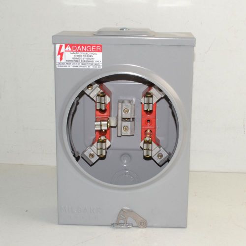 Millbank Type 3R Electrical Enclosure Meter Socket 7090 B-4514 New!