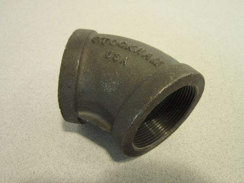 Stockham 2&#034; steel elbow pipe, nsn 4730002469192, appears unused, more specs here for sale