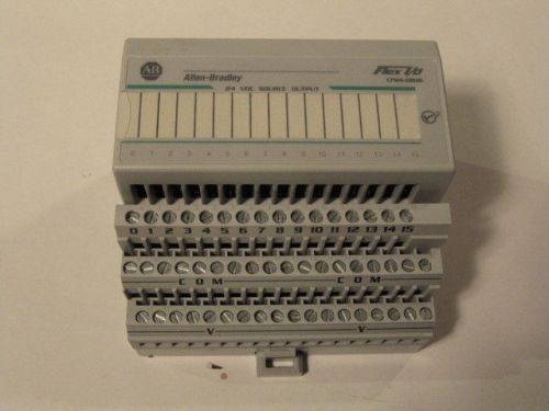 Allen-Bradley 1794-OB16 Flex I/O 16 x 24VDC Sourcing Output module (inc1794-TB3)