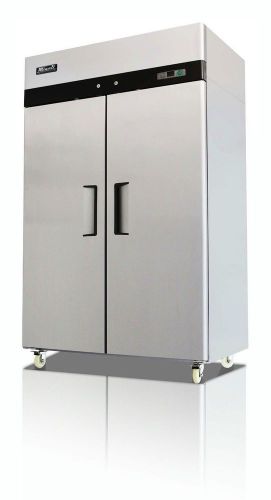 Migali commercial 2 door refrigerator reach in nsf 49 cu.ft for sale