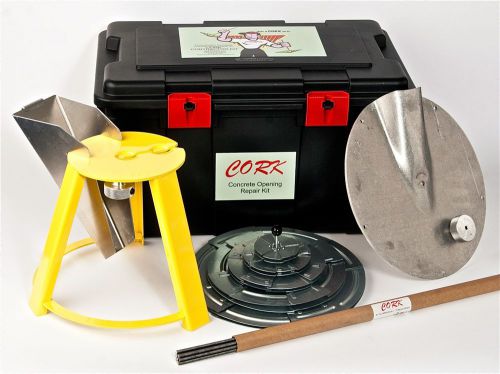 Contractor tool kit for concrete opening repair kit - cork by t3 enterprises for sale