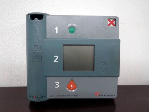 Heartstream forerunner semi automatic aed no battery for sale