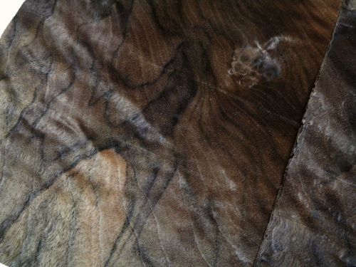 Walnut Burl wood veneer          5.75&#034; x 19&#034;                    4493-45