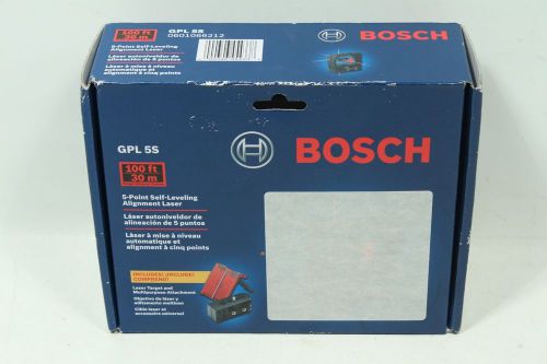 Bosch GPL-5S 5 Point Self Leveling Alignment Laser