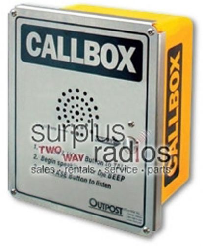 Vhf ritron heavy duty wireless two way radio callbox works with motorola cp200 for sale