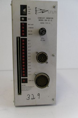 PDC TRAFFIC LIGHT CONTROL CONFLICT MONITOR CM-82-12