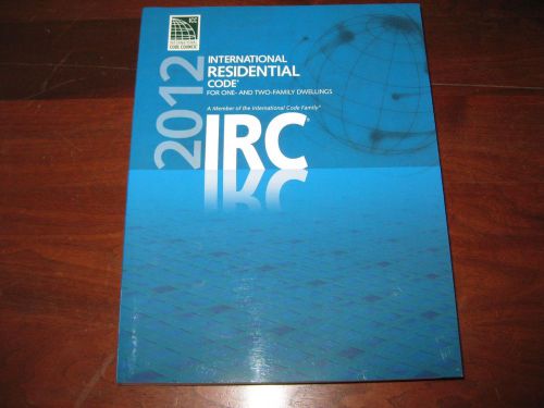 International Residential Code 2012 ICC IBC master book