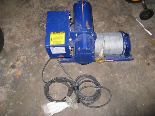 My-te model: 100ab 115volt electric winch-hoist for sale