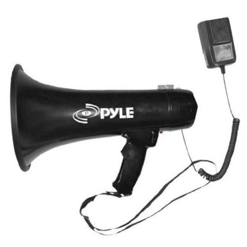 PYLE-PRO PMP43IN 40 Watts Professional Megaphone/Bullhorn with Siren and 3.5mm