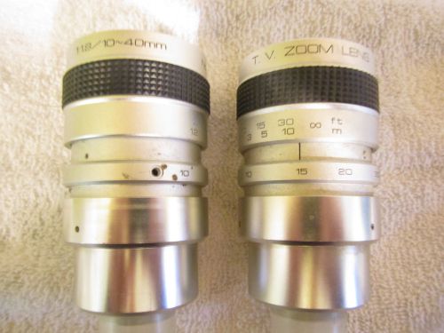 Two # 06281  CCTV Lenses
