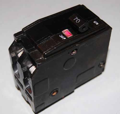 Square d qo 2 pole 70 amp  breaker black plug-in  qo270 for sale