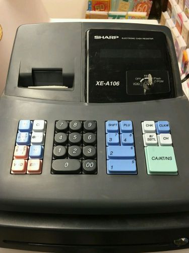 Sharp Electronics XEA106 Cash Register