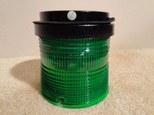 Edwards stackable beacon flashing strobe 101stg-n5 green 120vac new-unused for sale
