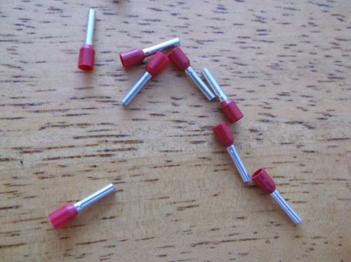 *NEW* ECLIPSE FERRULES * 701-024 * RED * 16G * LOT OF 100