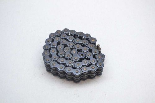 NEW 50 5/8IN PITCH 30IN LONG DOUBLE STRANDS ROLLER CHAIN D415146