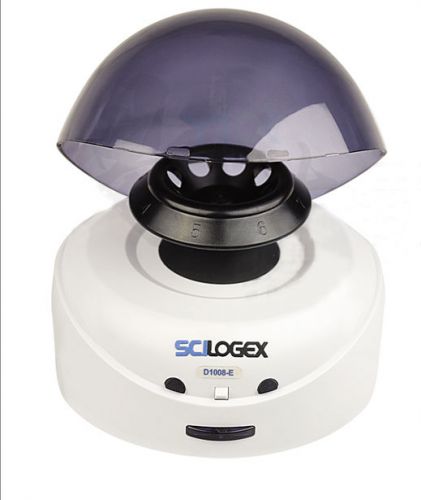 New d1008e mini centrifuge pocket centrifuge 5000rpm 1500g 110~220v for sale