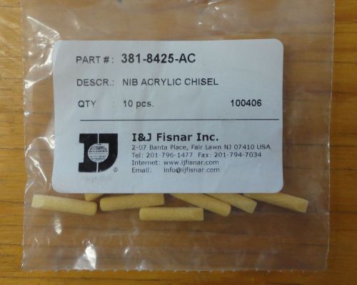 I&amp;J Fisnar 381-8425-AC Acrylic Dispensing Application Tip - Chisel