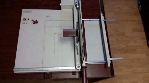 IDEAL - WERK Kutrimmer 1038A HEAVY DUTY Paper Trimmer/Cutter 14  3/4  inches