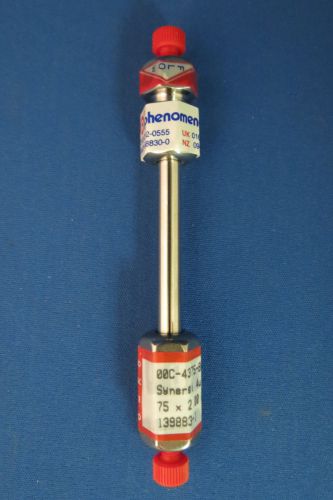 Phenomenex Synergi Hydro RP LC Column 80A, 4µm 2.0 mm 75mm 00C-4375-B0