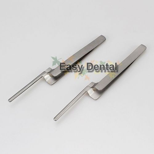2 new dental lab porcelain firing trays clips tongs pincers pliers for sale