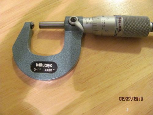 Mitutoyo 0 to 1 inch Micrometer model no 115-153