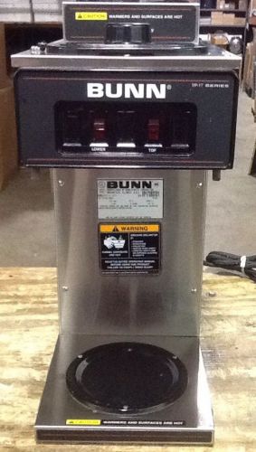 BUNN VP17-2 POUR OVER DUAL BURNER SINGLE COFFEE AND HOT BEVERAGE BREWER