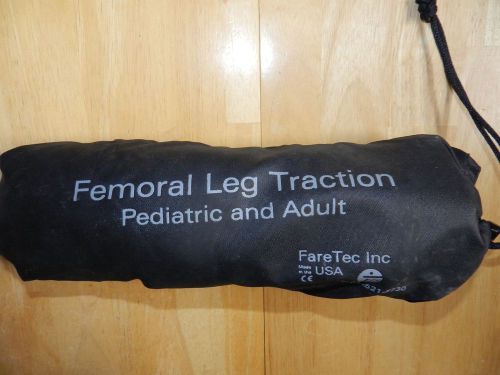 FareTec Femoral Leg Traction Pediatric and Adults Leg Splint