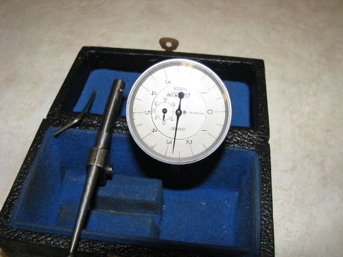 LUFKIN RULE CO. DIAL INDICATOR .0005&#034; READING  NO.H80X SWITZERLAND
