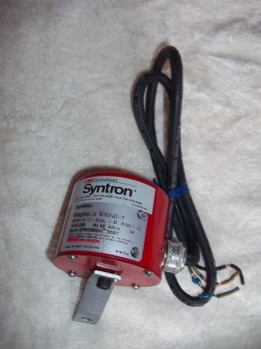 FMC SYNTRON MAGNETIC VIBRATOR V-2-B 230 volts hz60 amps.18 gpmg58984 NEW L@@K!!!