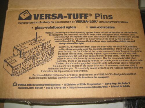 New versa tuff pins retaining wall systems 361 pins for sale